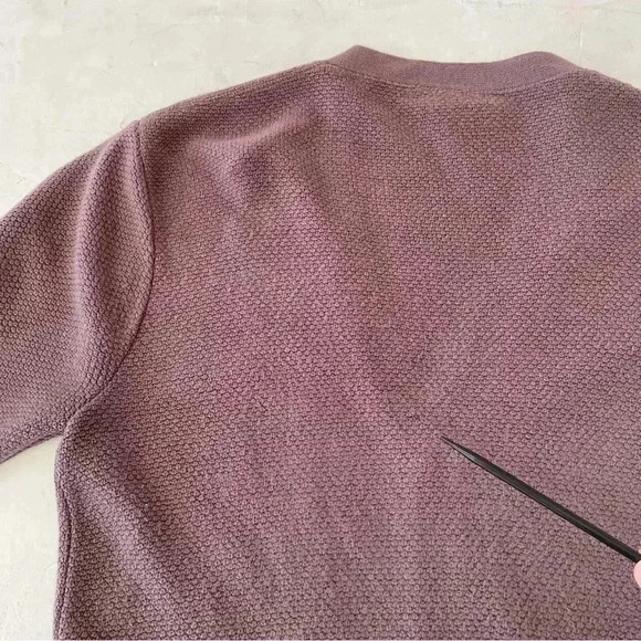 VINTAGE Christian Dior Cardigan Adult Medium Brown V-Neck Sweater Mens - Picture 9 of 12